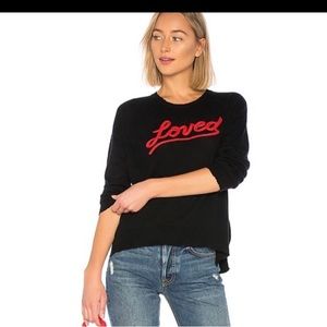 Sundry soft cashmere wool LOVED sweater